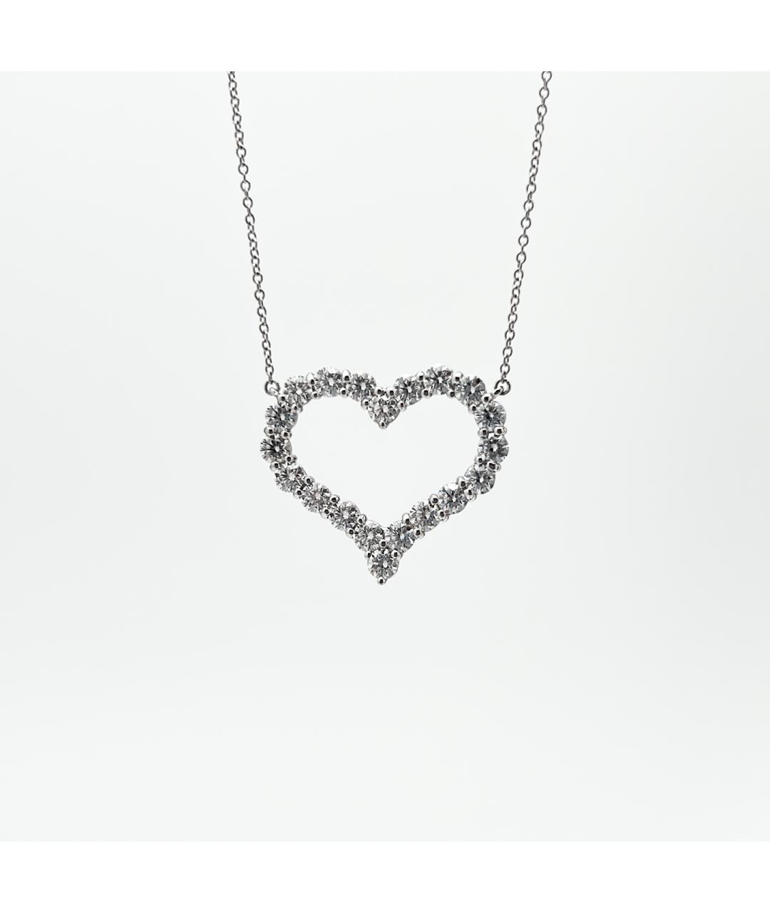 TIFFANY&CO Серебряное платиновое колье, фото 6