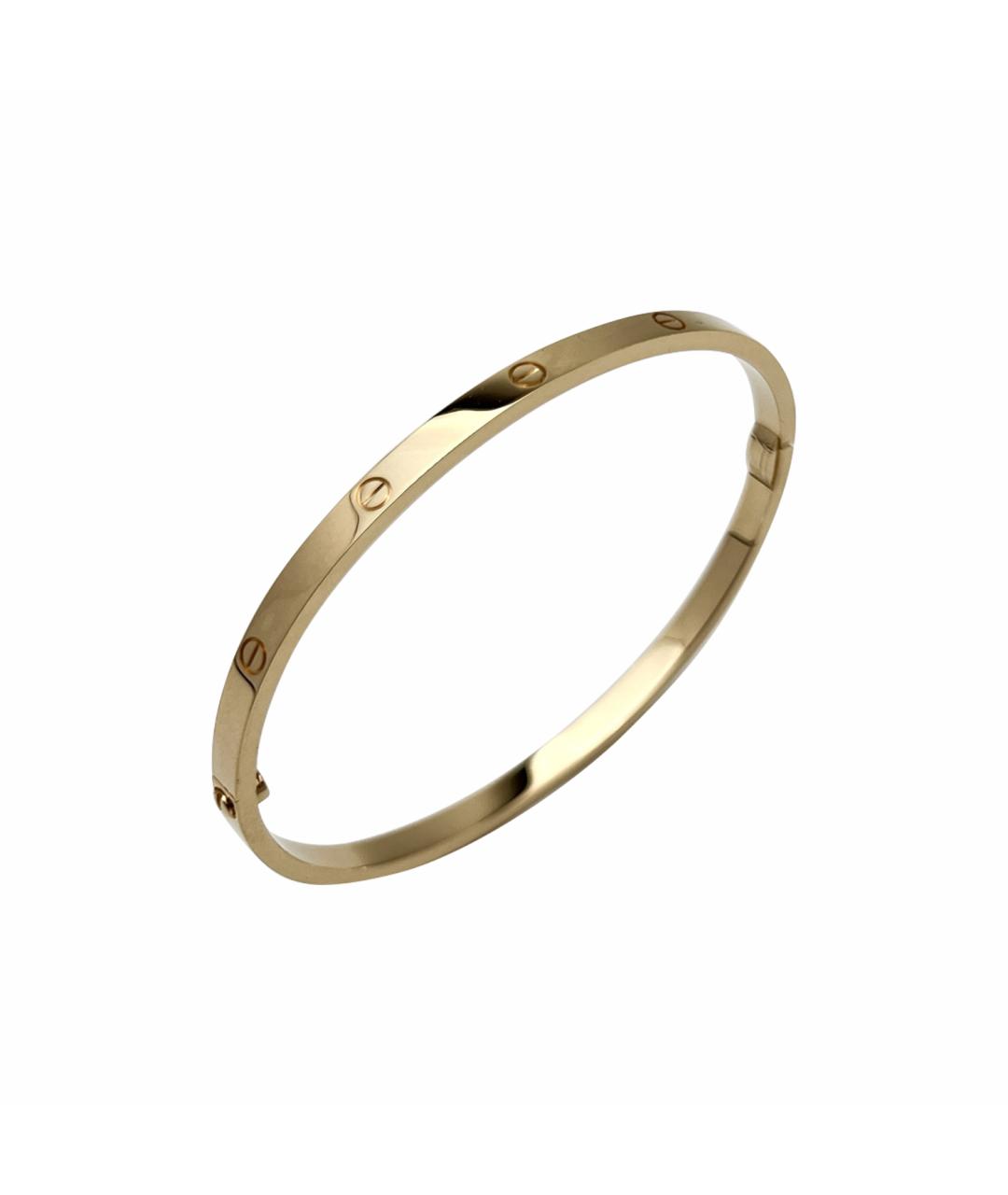 CARTIER Золотой браслет из желтого золота, фото 1