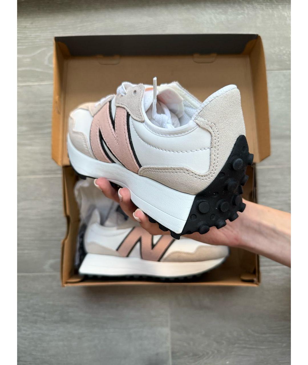 NEW BALANCE Бежевые кроссовки, фото 4