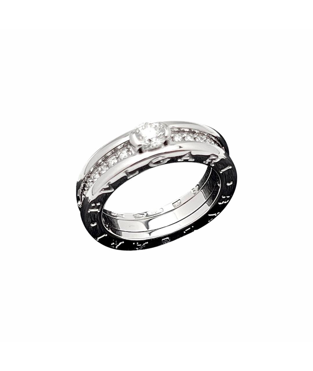 BVLGARI Серебряное кольцо из белого золота, фото 1