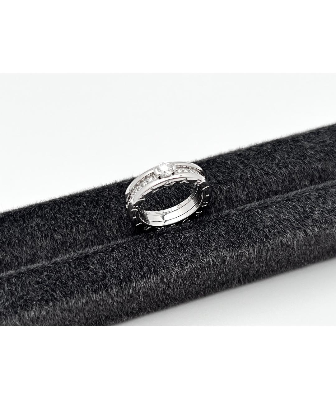 BVLGARI Серебряное кольцо из белого золота, фото 10