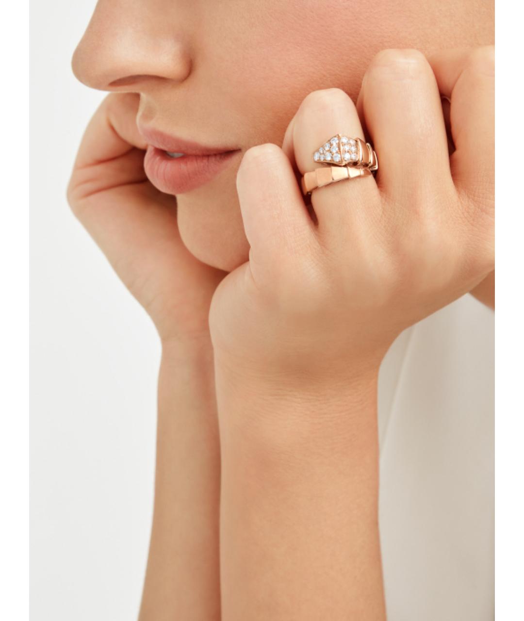 BVLGARI Золотое кольцо из розового золота, фото 3