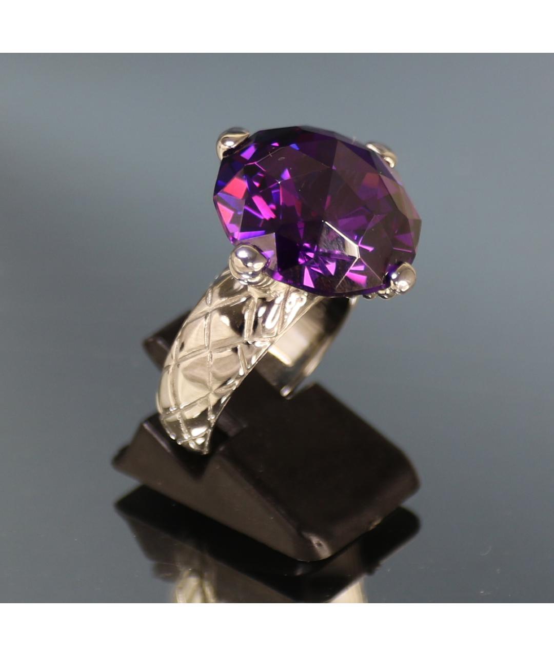 JUST CAVALLI Серебряное с серебряным покрытием кольцо, фото 6