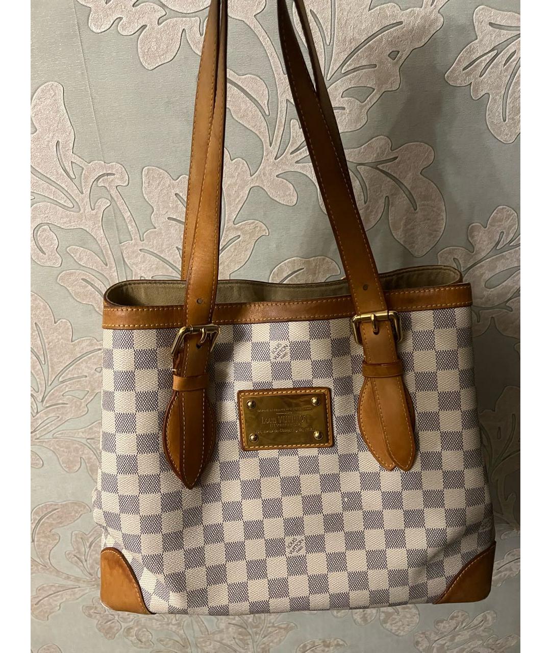 LOUIS VUITTON Кожаная сумка тоут, фото 3