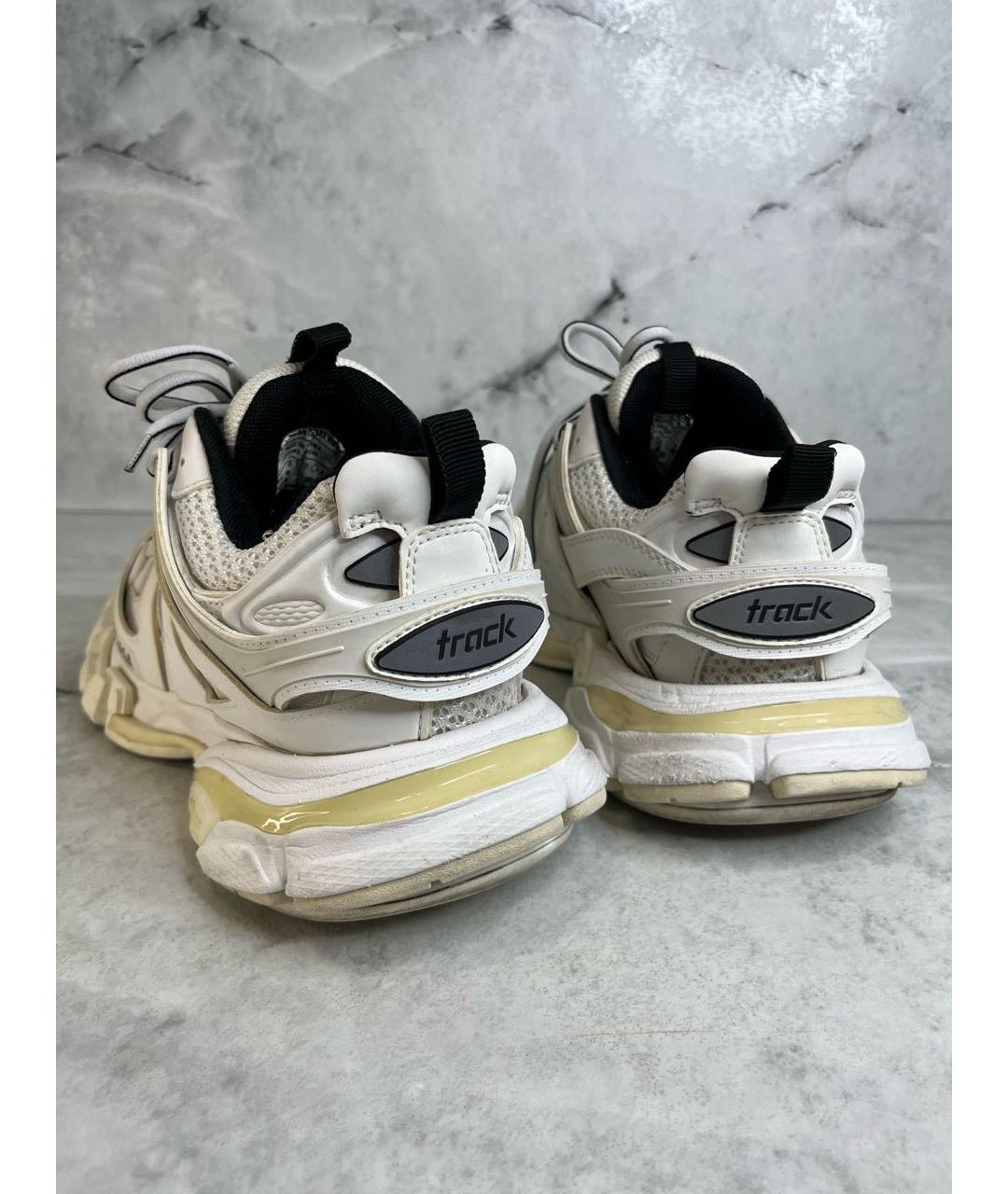 BALENCIAGA Белые кроссовки, фото 5