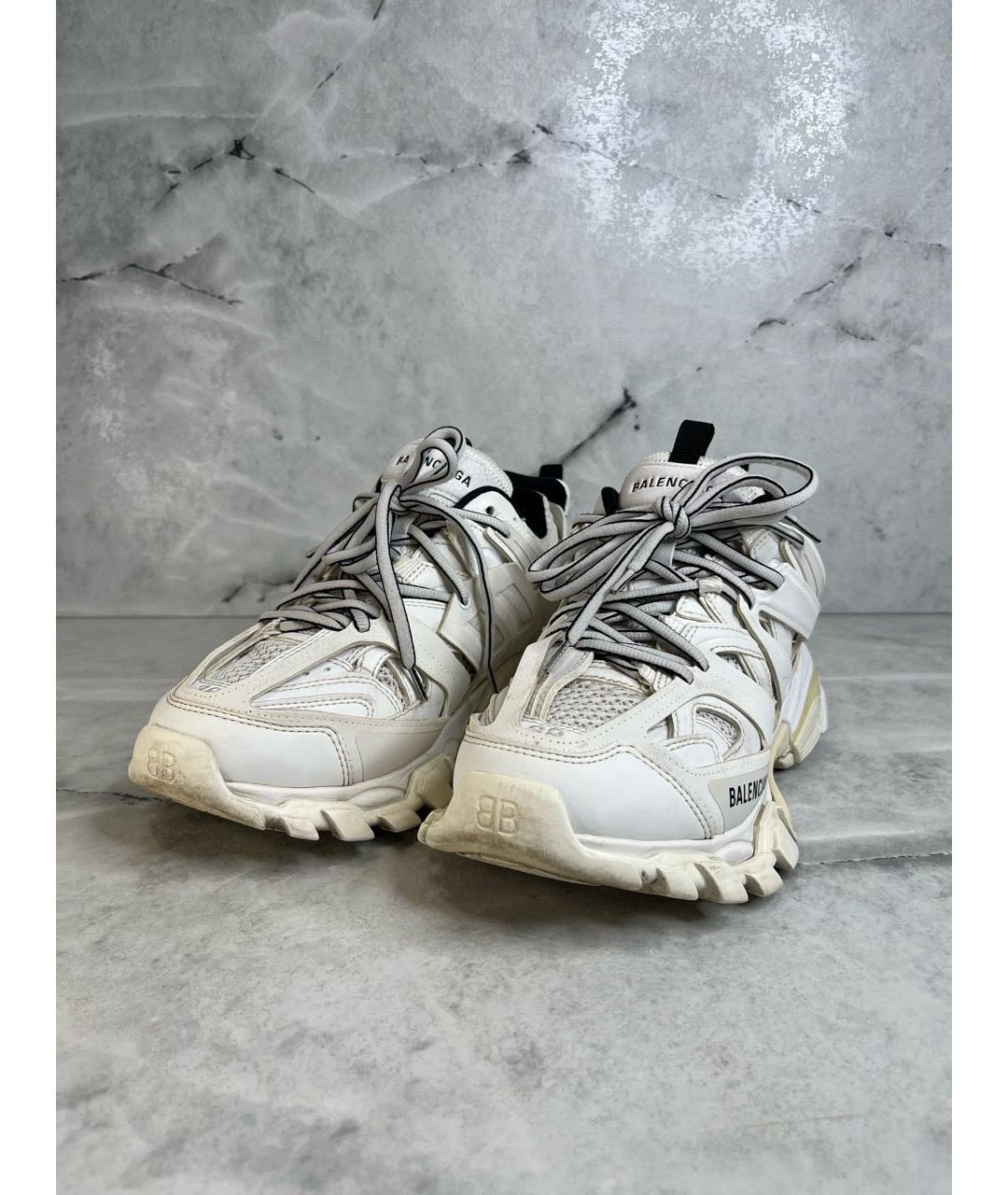 BALENCIAGA Белые кроссовки, фото 3