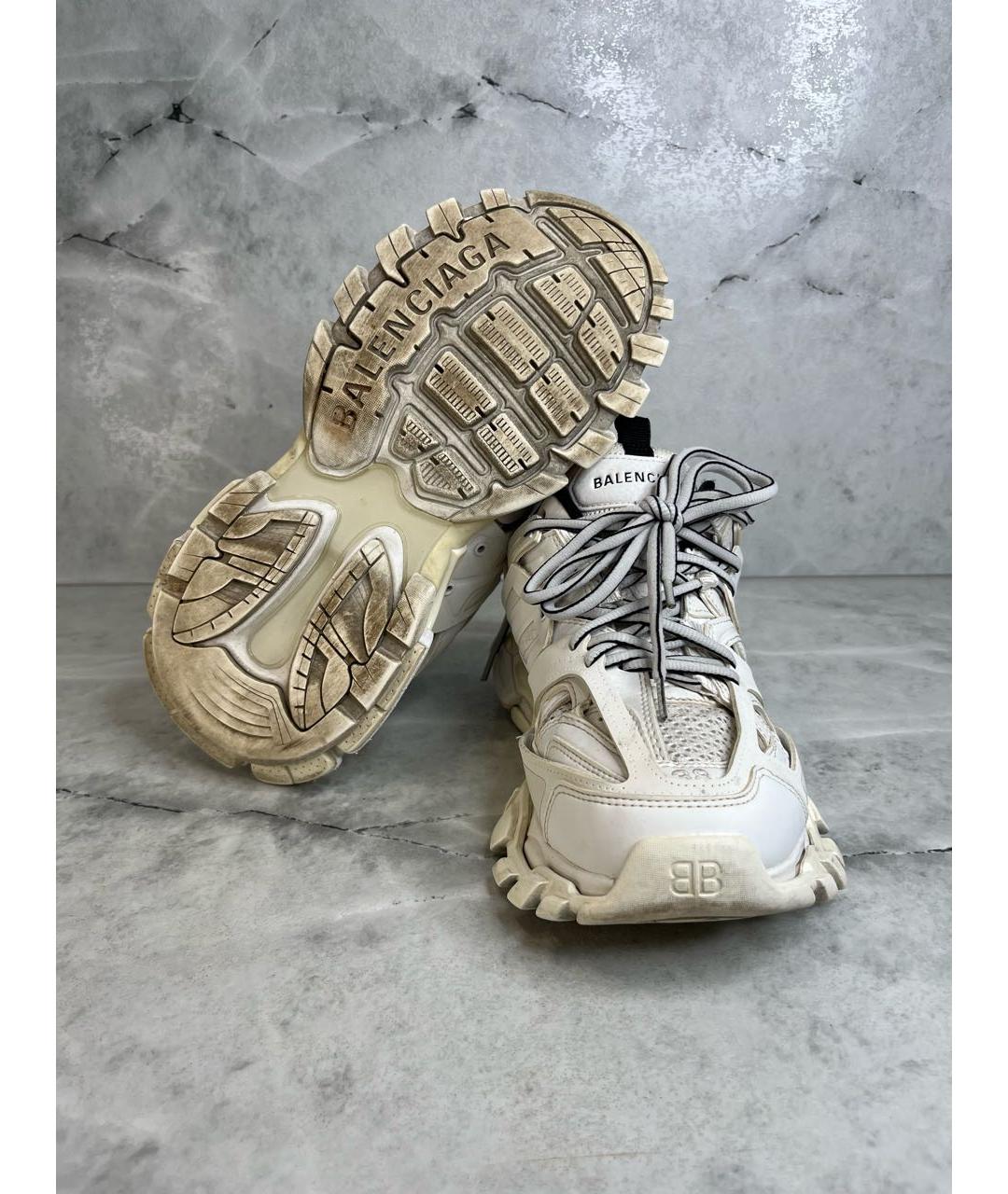 BALENCIAGA Белые кроссовки, фото 6