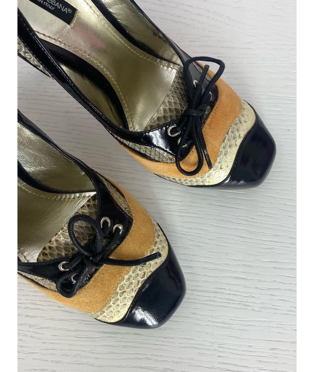 DOLCE&GABBANA Кожаные туфли, фото 6
