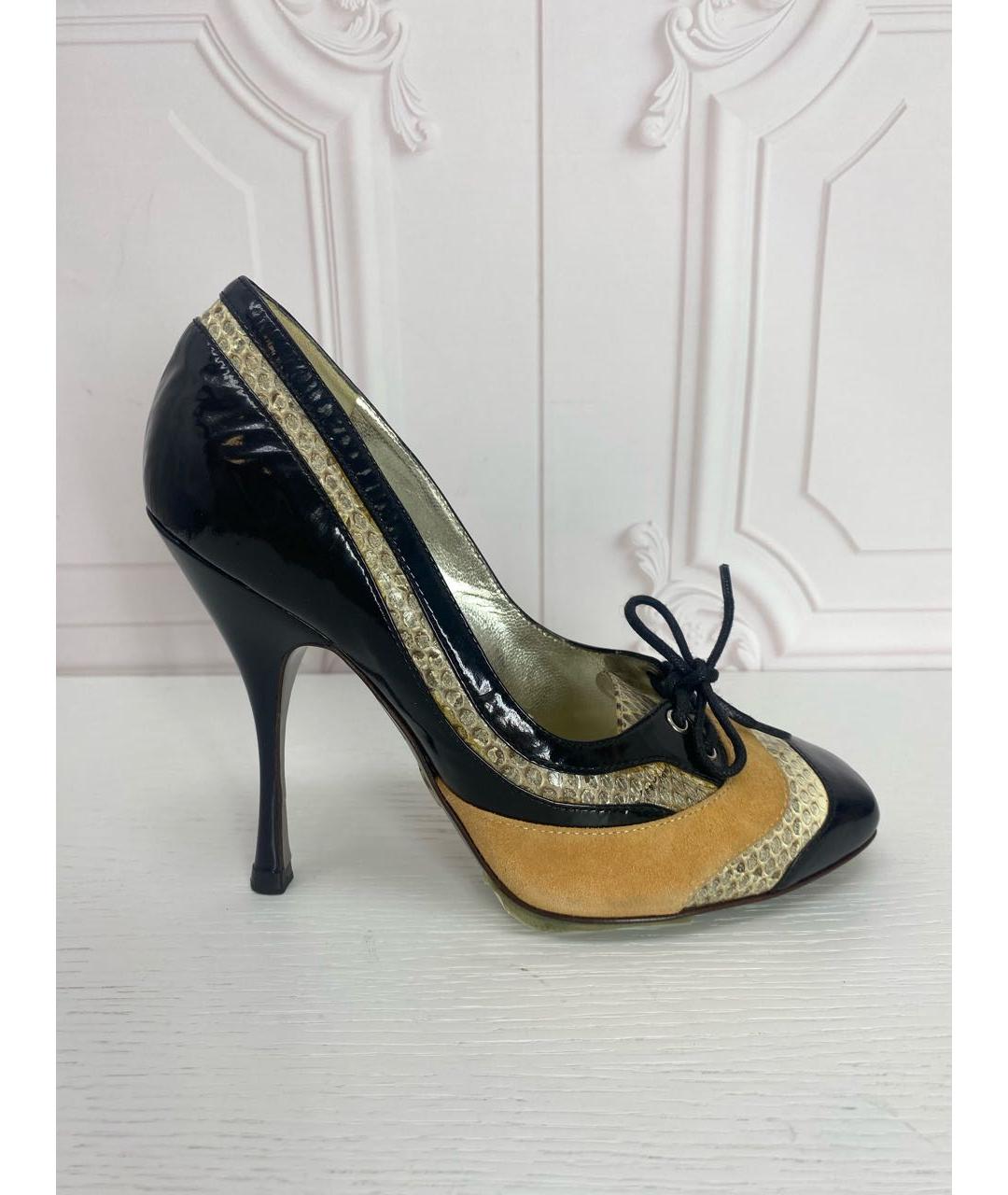DOLCE&GABBANA Кожаные туфли, фото 9
