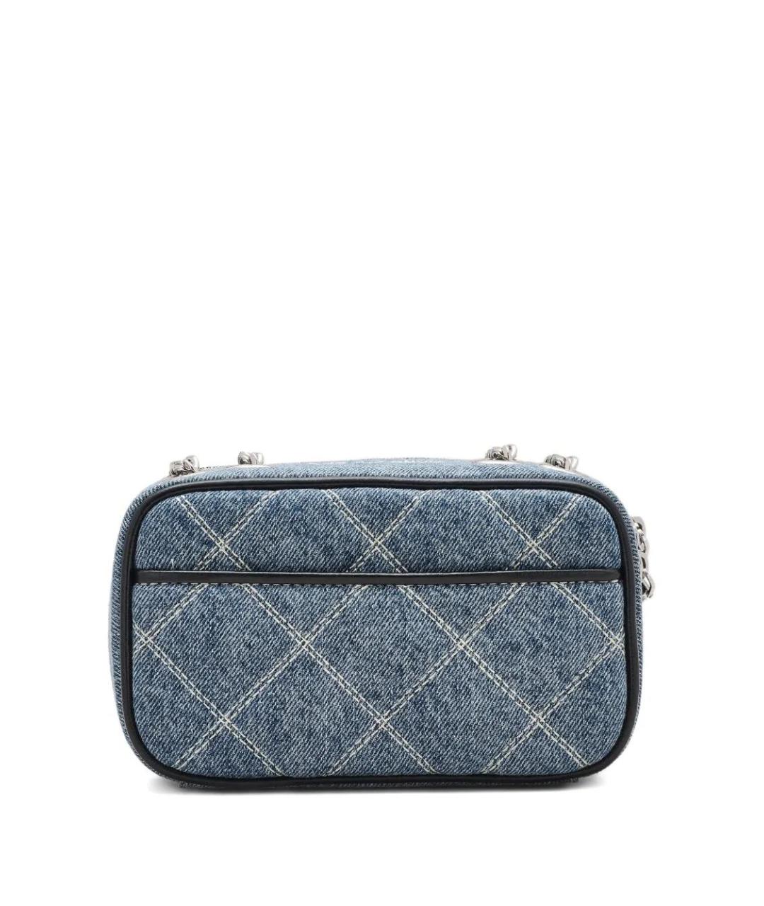 MARC JACOBS Синяя хлопковая сумка через плечо, фото 4