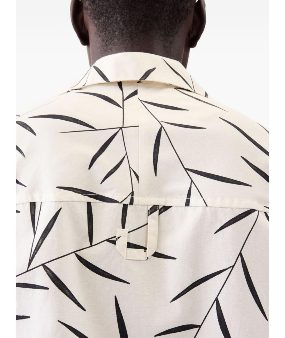 JACQUEMUS Бежевая хлопковая кэжуал рубашка, фото 3