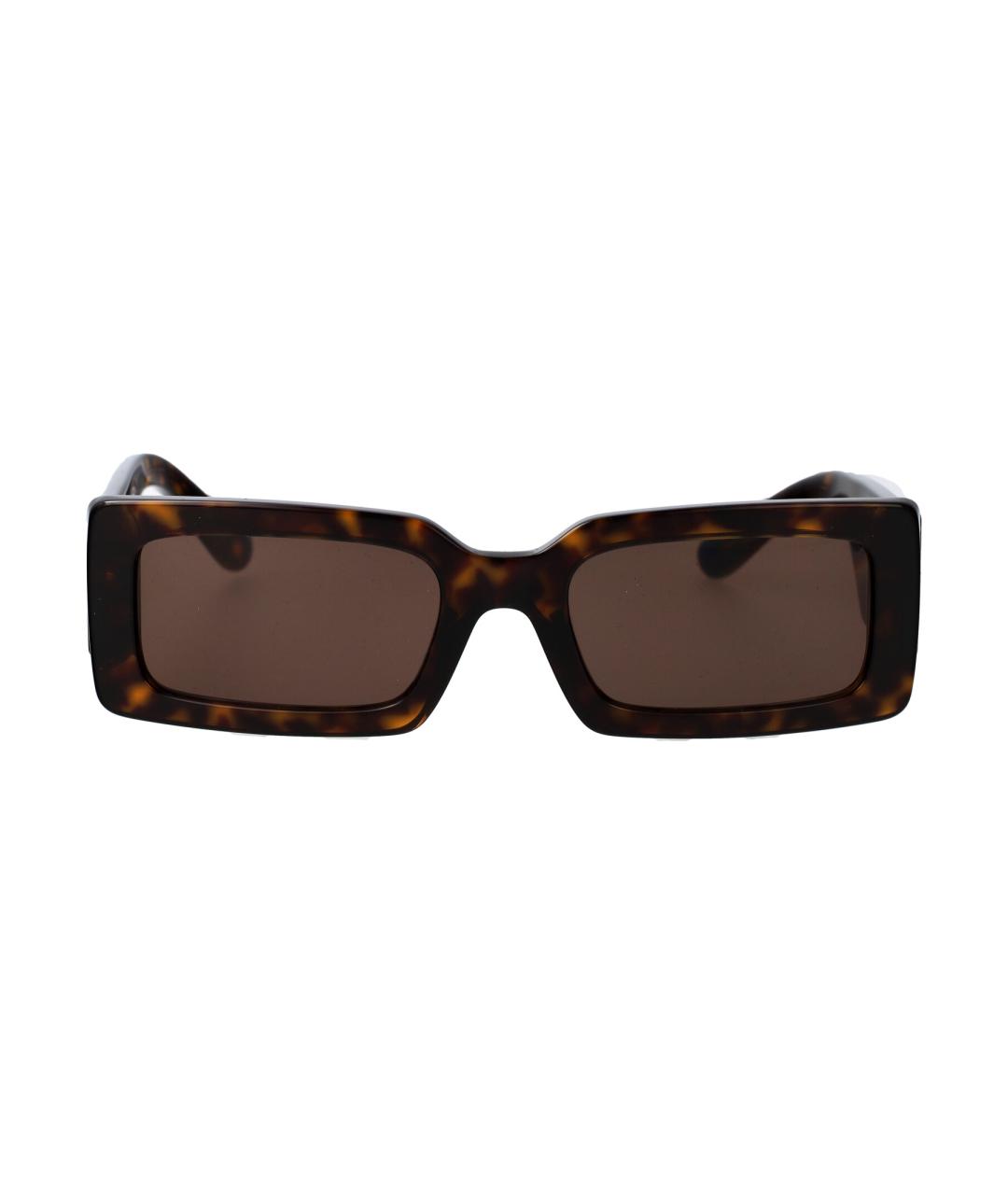 DOLCE&GABBANA Коричневые солнцезащитные очки, фото 1
