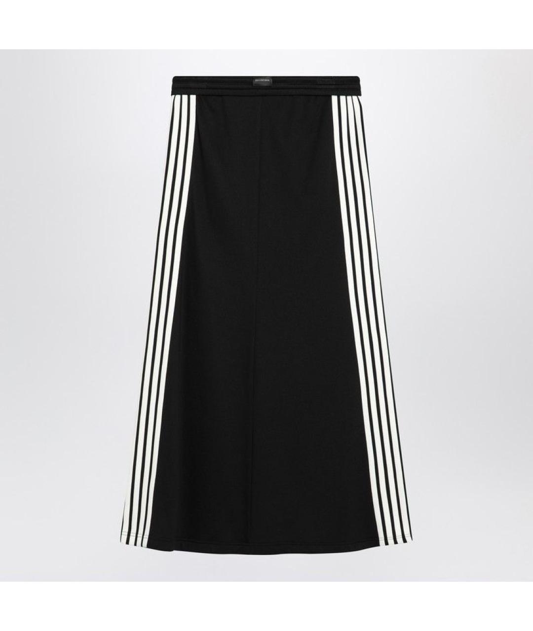 BALENCIAGA Черная юбка миди, фото 2