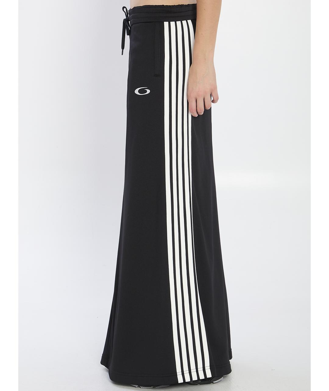 BALENCIAGA Черная юбка миди, фото 3