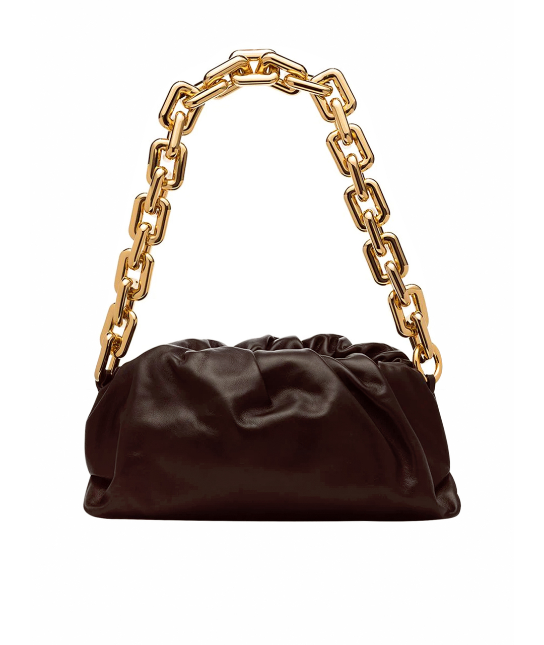 BOTTEGA VENETA Коричневая кожаная сумка тоут, фото 1