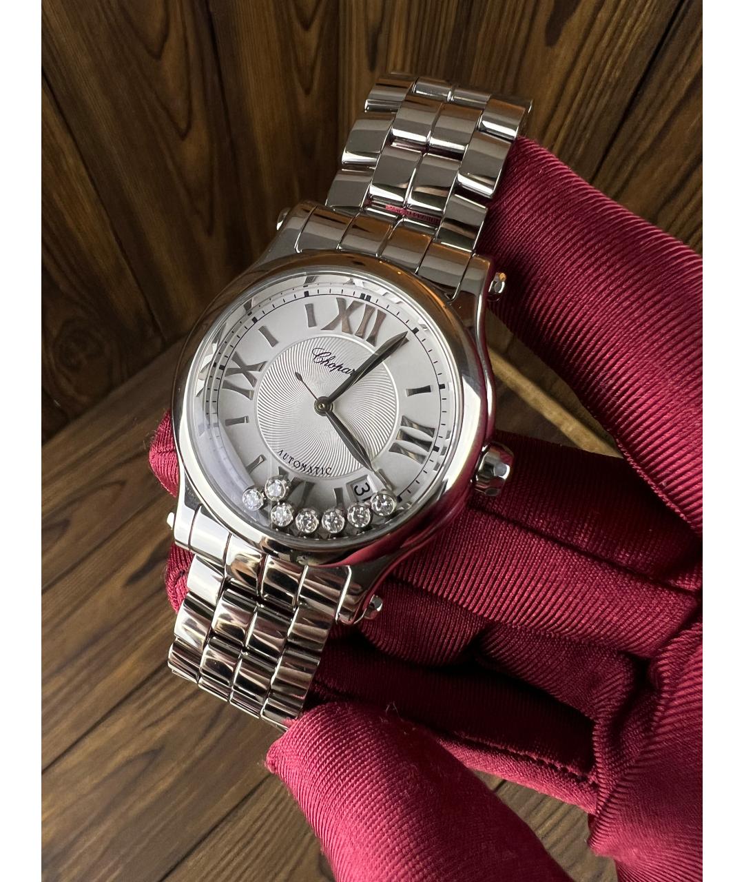 CHOPARD Серебряные металлические часы, фото 3