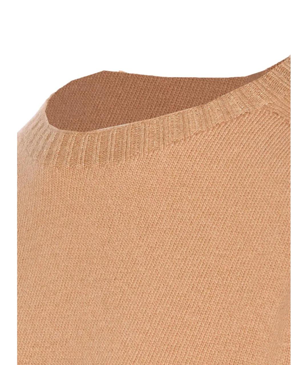 TWIN-SET Коричневый джемпер / свитер, фото 4