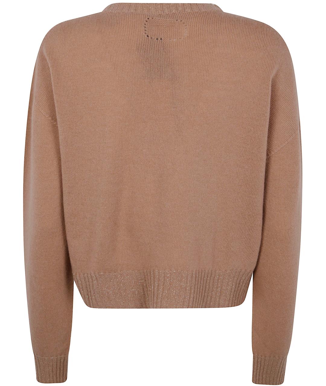 TWIN-SET Коричневый джемпер / свитер, фото 2