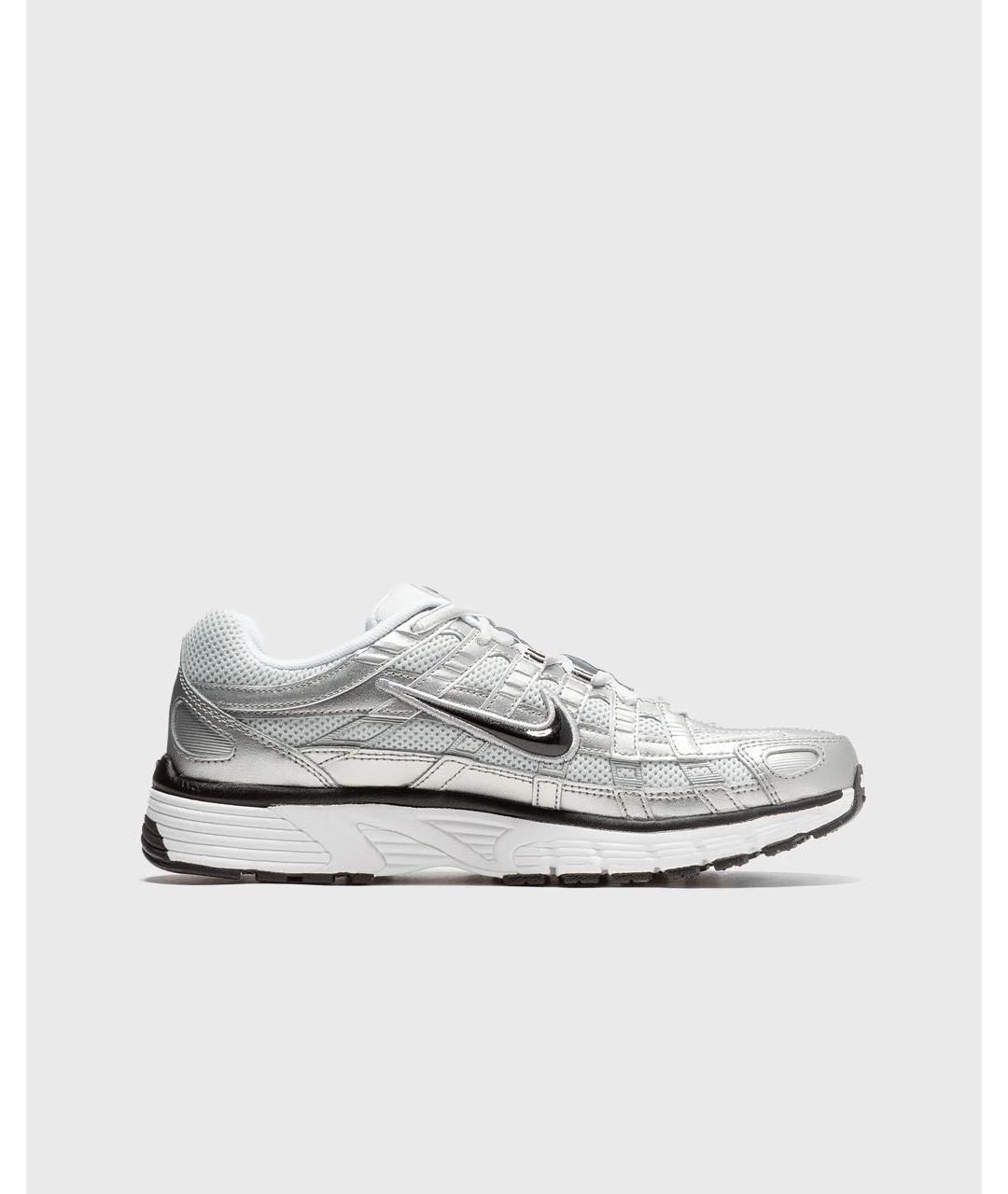 NIKE Серые кожаные кроссовки, фото 3