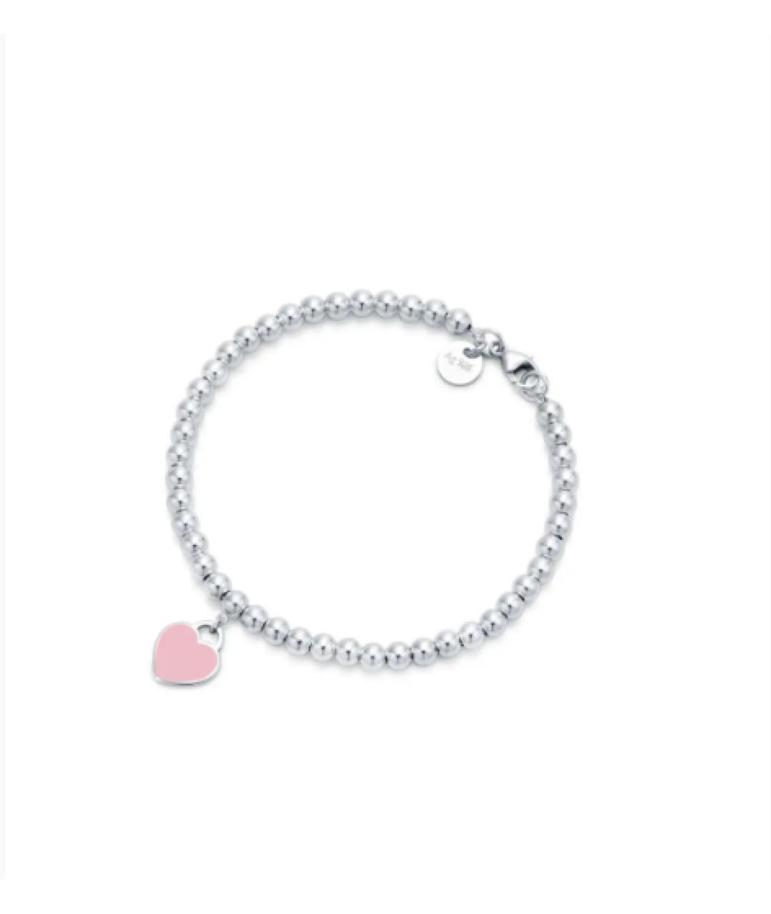 TIFFANY&CO Серебрянный серебряный браслет, фото 8
