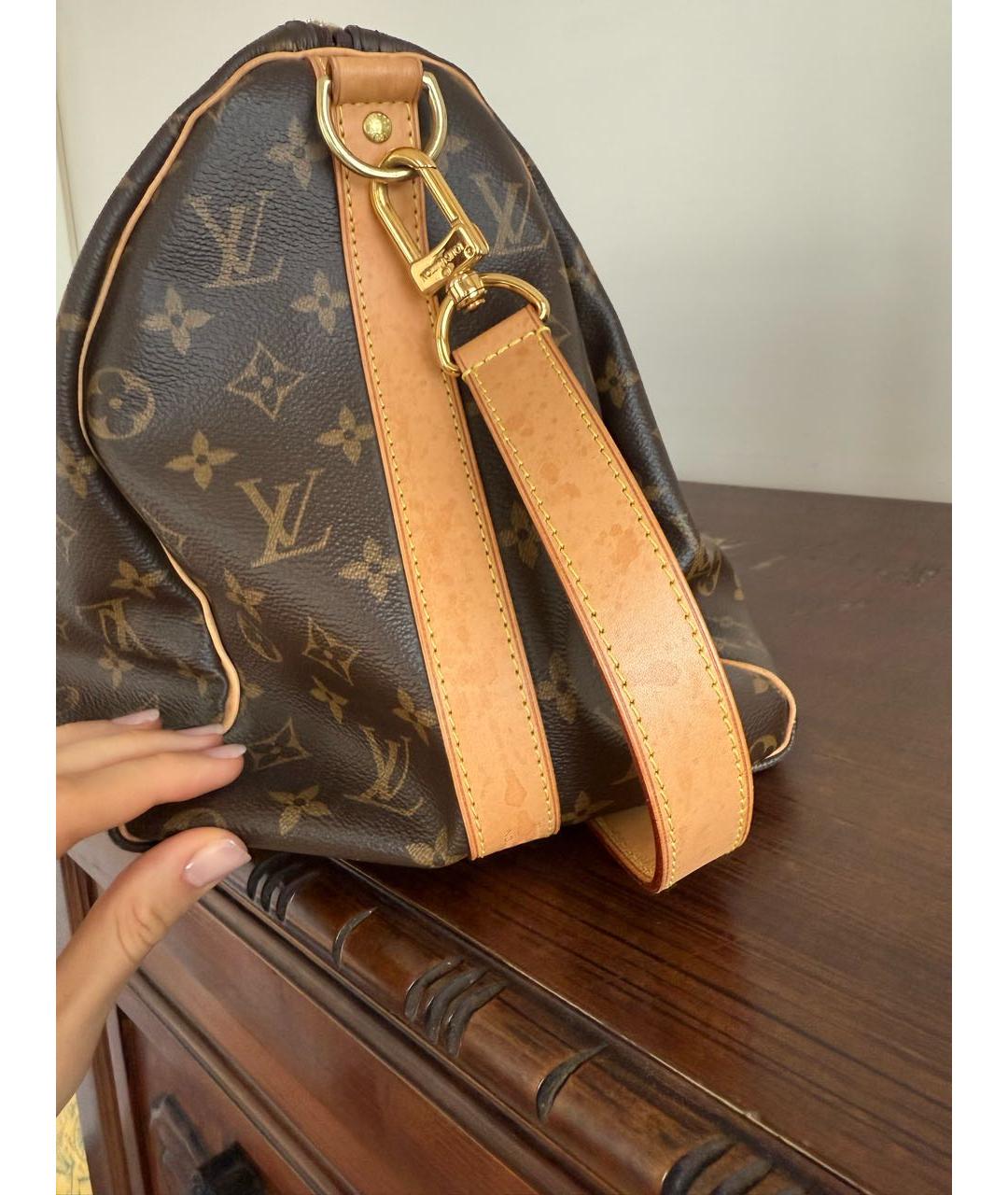 LOUIS VUITTON Коричневая дорожная/спортивная сумка, фото 2