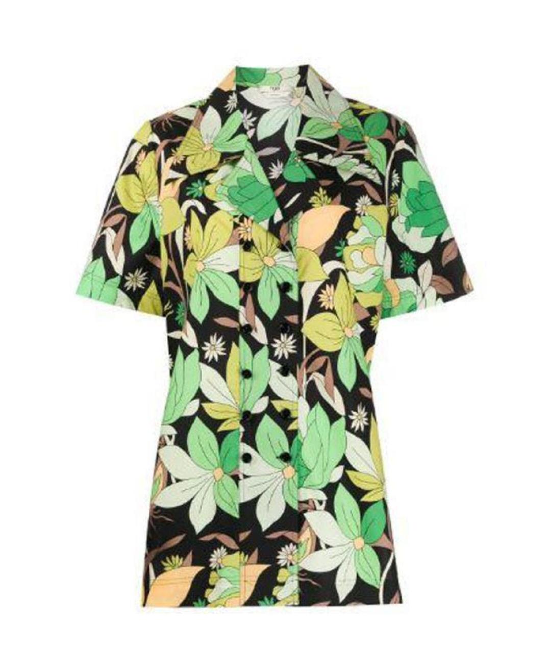 FENDI Мульти хлопковая рубашка, фото 8