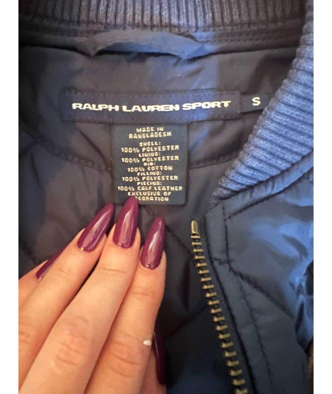 RALPH LAUREN Темно-синяя куртка, фото 5