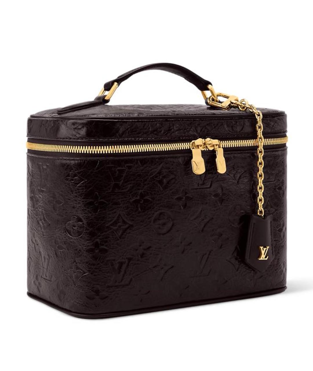 LOUIS VUITTON Коричневая кожаная сумка с короткими ручками, фото 2