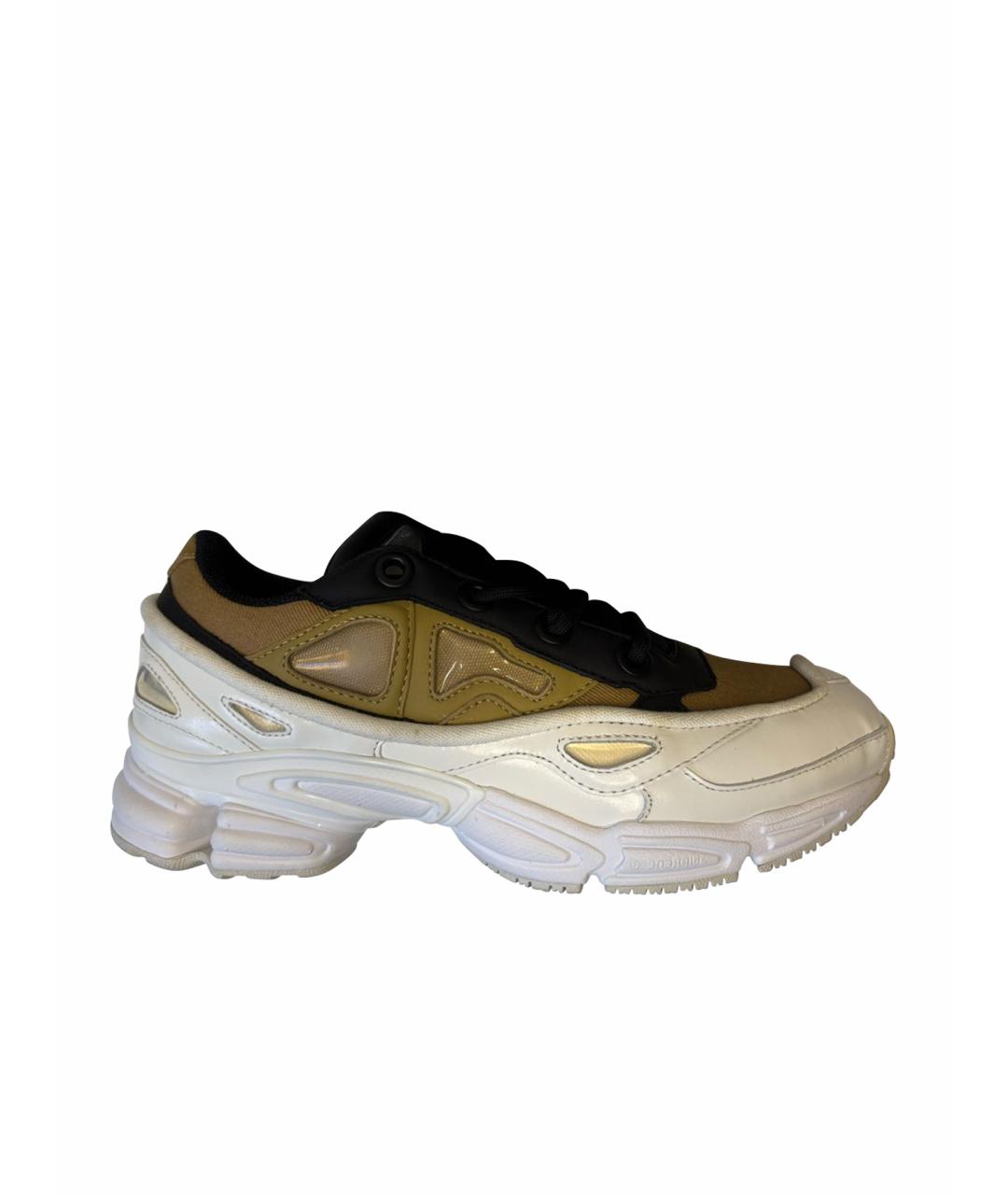 ADIDAS X RAF SIMONS Хаки низкие кроссовки / кеды, фото 1