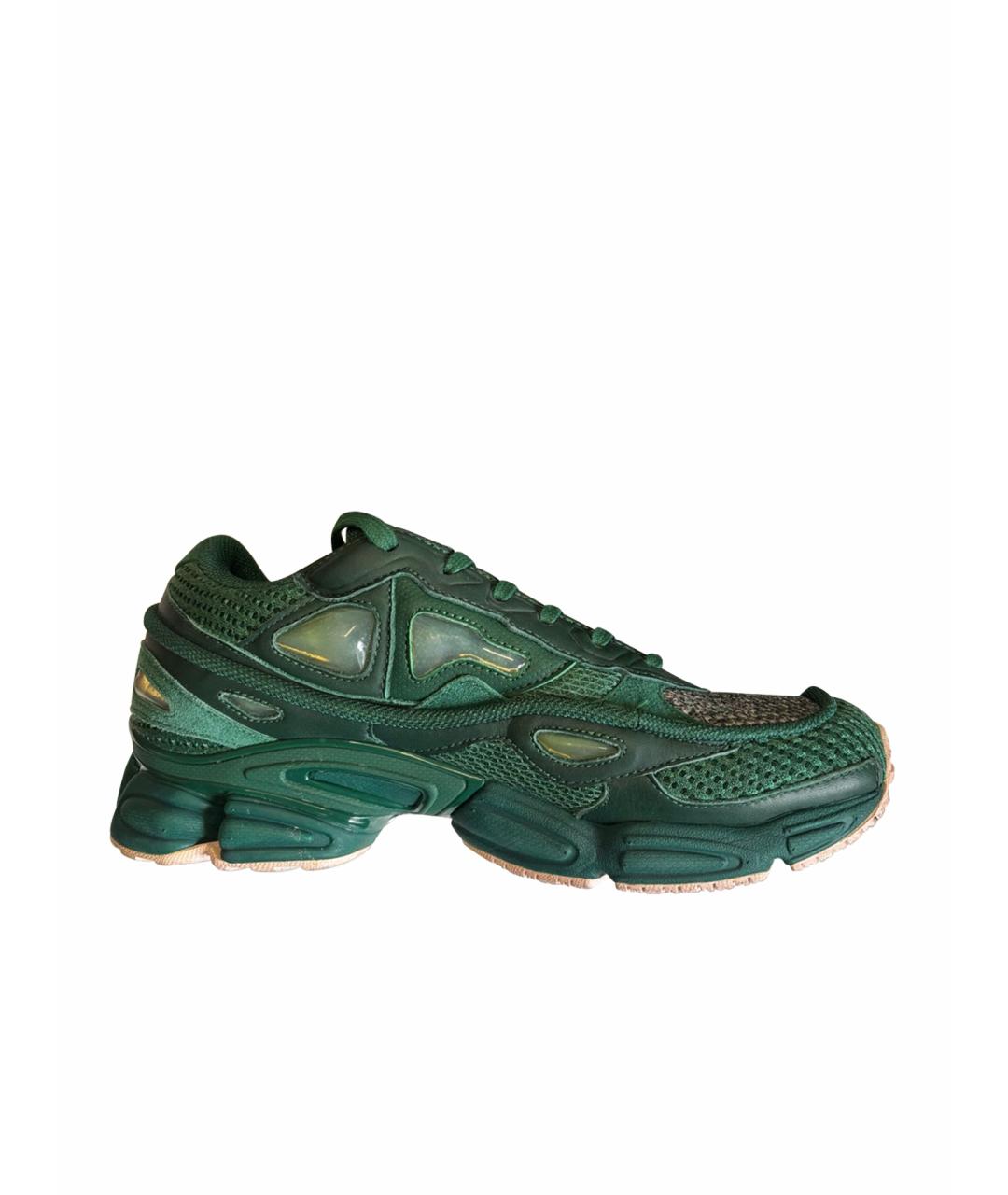 ADIDAS X RAF SIMONS Зеленые низкие кроссовки / кеды, фото 1