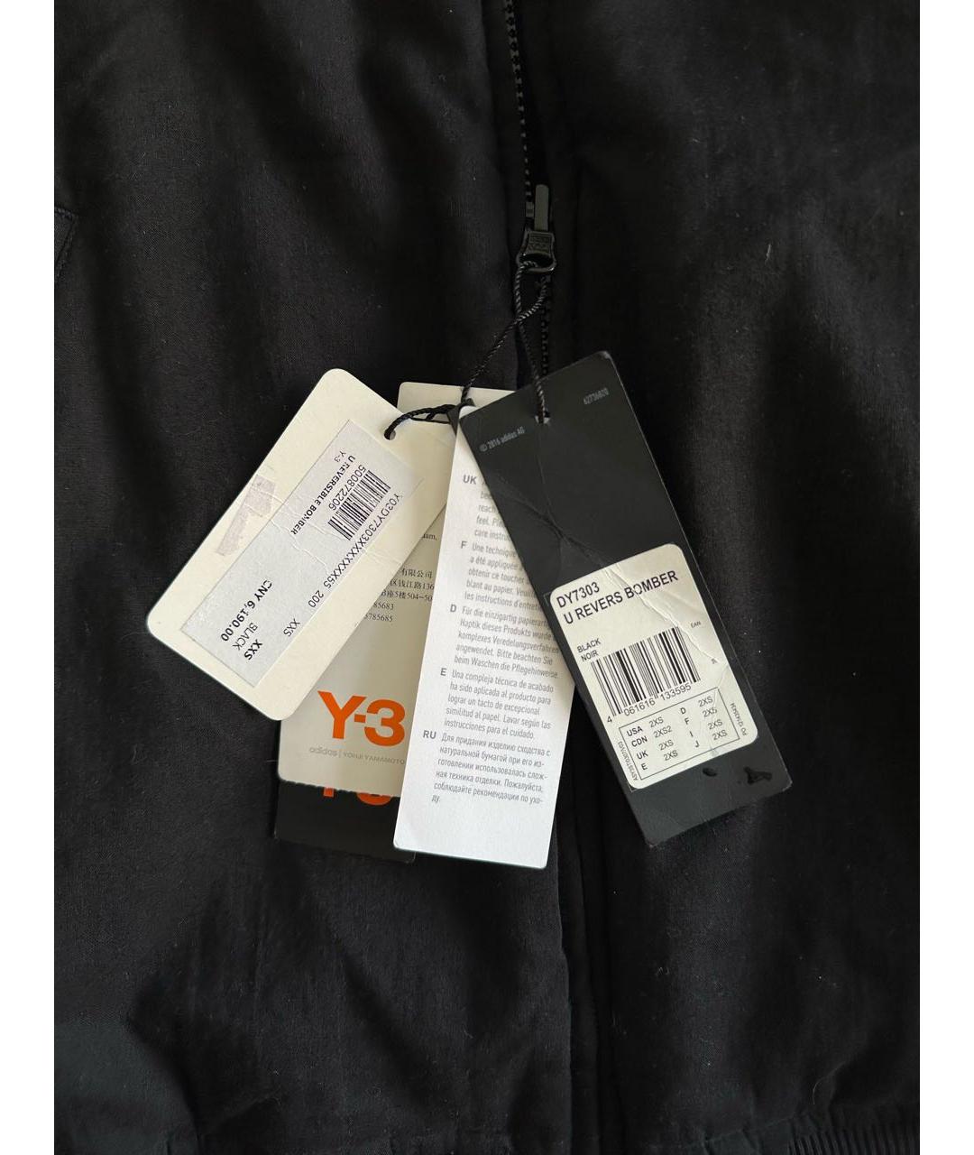Y-3 Черная куртка, фото 7