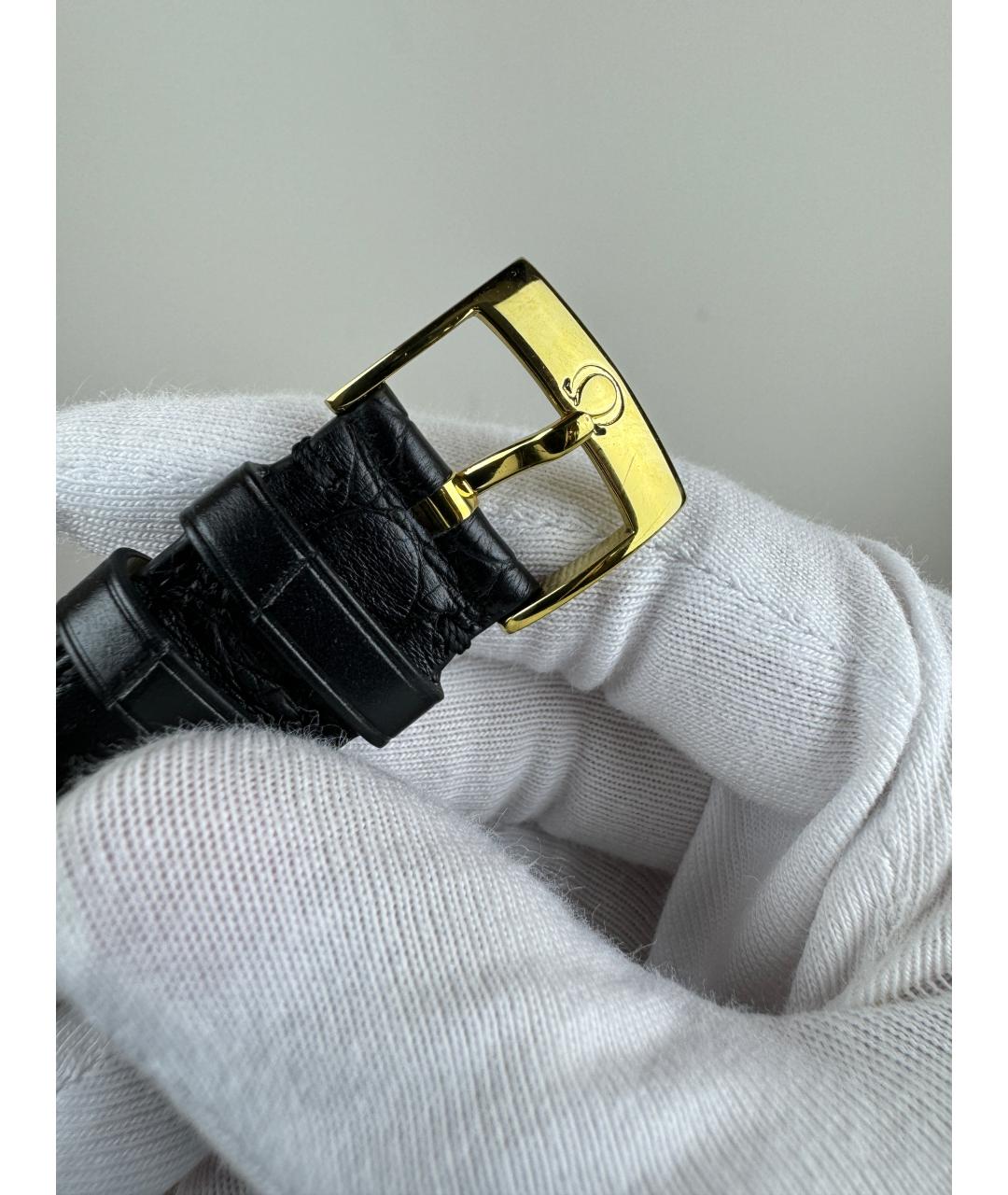 OMEGA Золотые часы из желтого золота, фото 5
