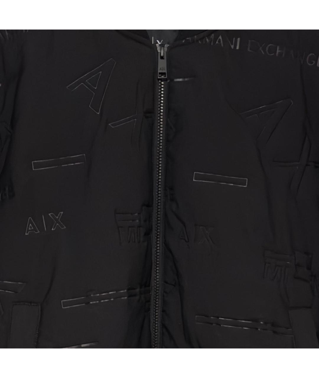 ARMANI EXCHANGE Черная полиэстеровая куртка, фото 4