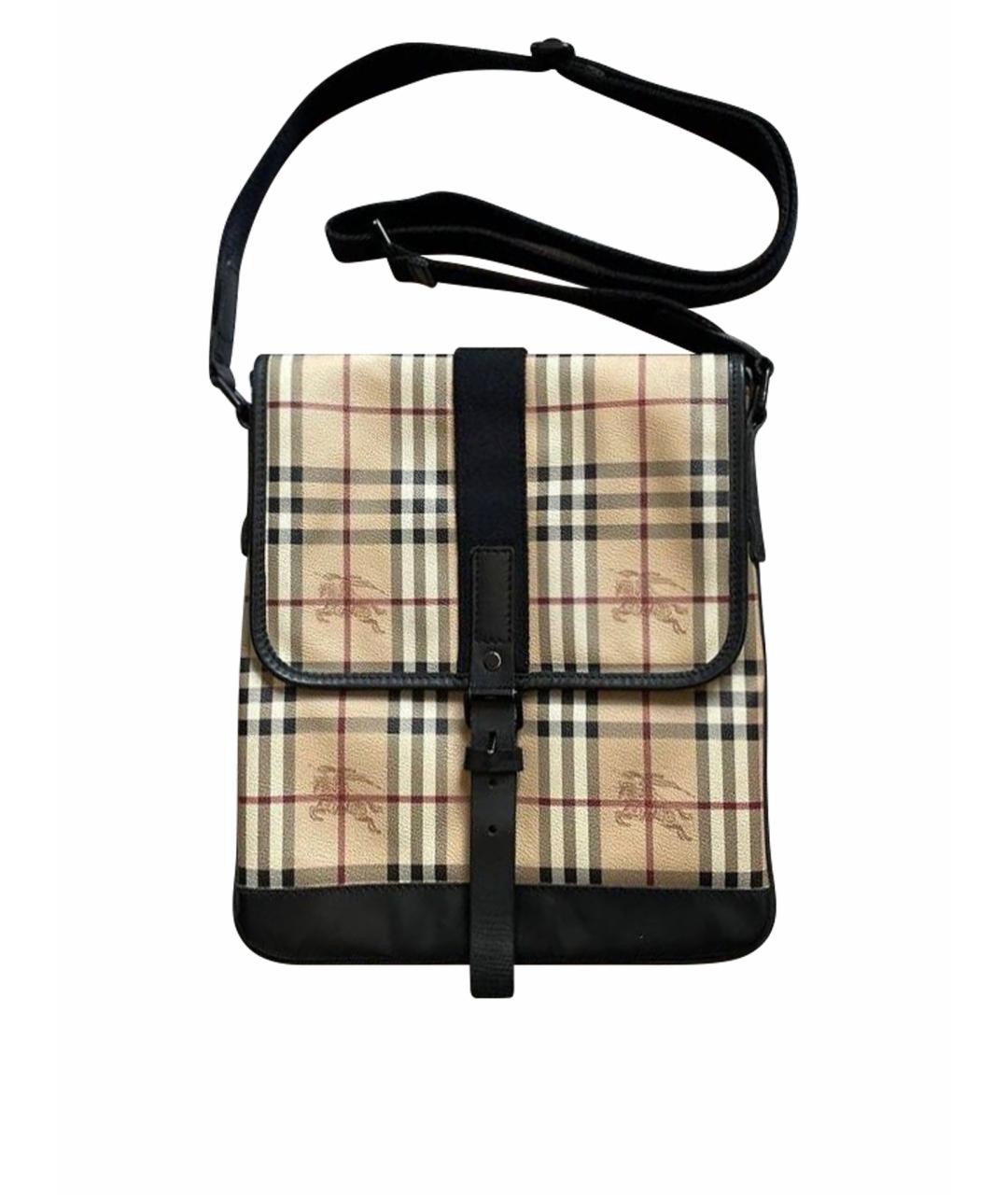 BURBERRY Бежевая сумка на плечо, фото 1