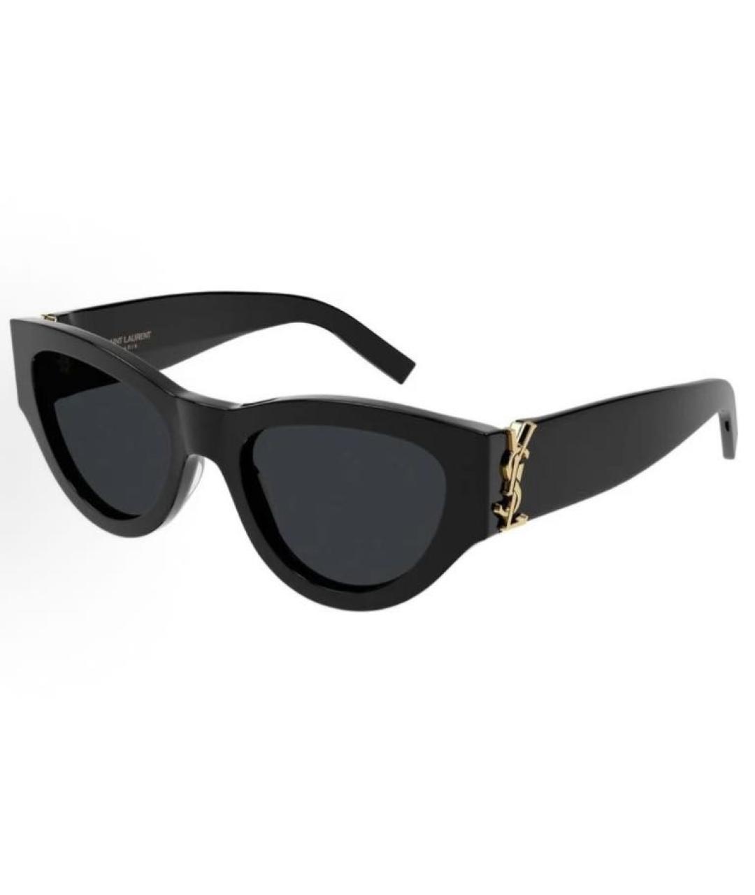SAINT LAURENT Черные солнцезащитные очки, фото 4