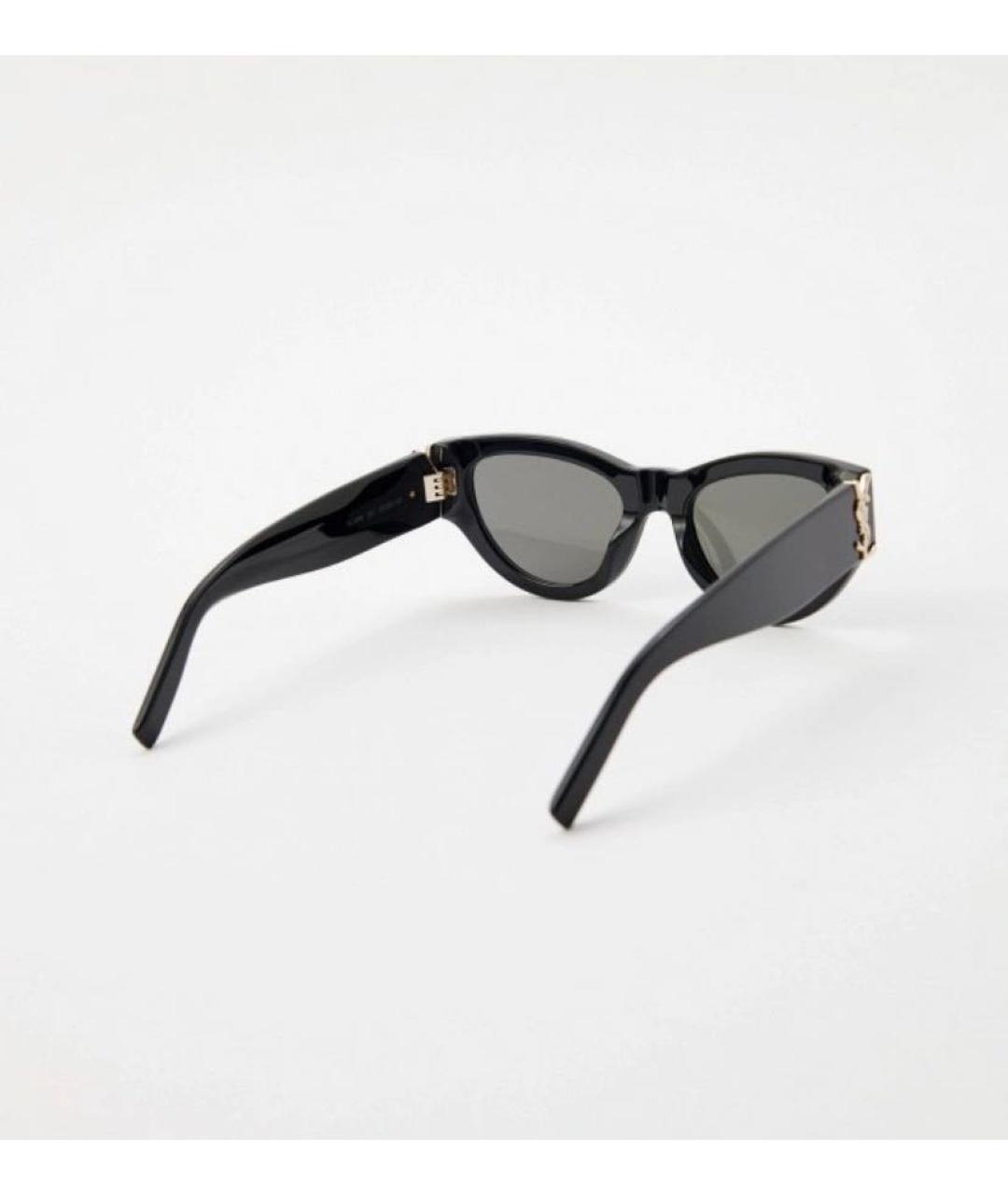 SAINT LAURENT Черные солнцезащитные очки, фото 3