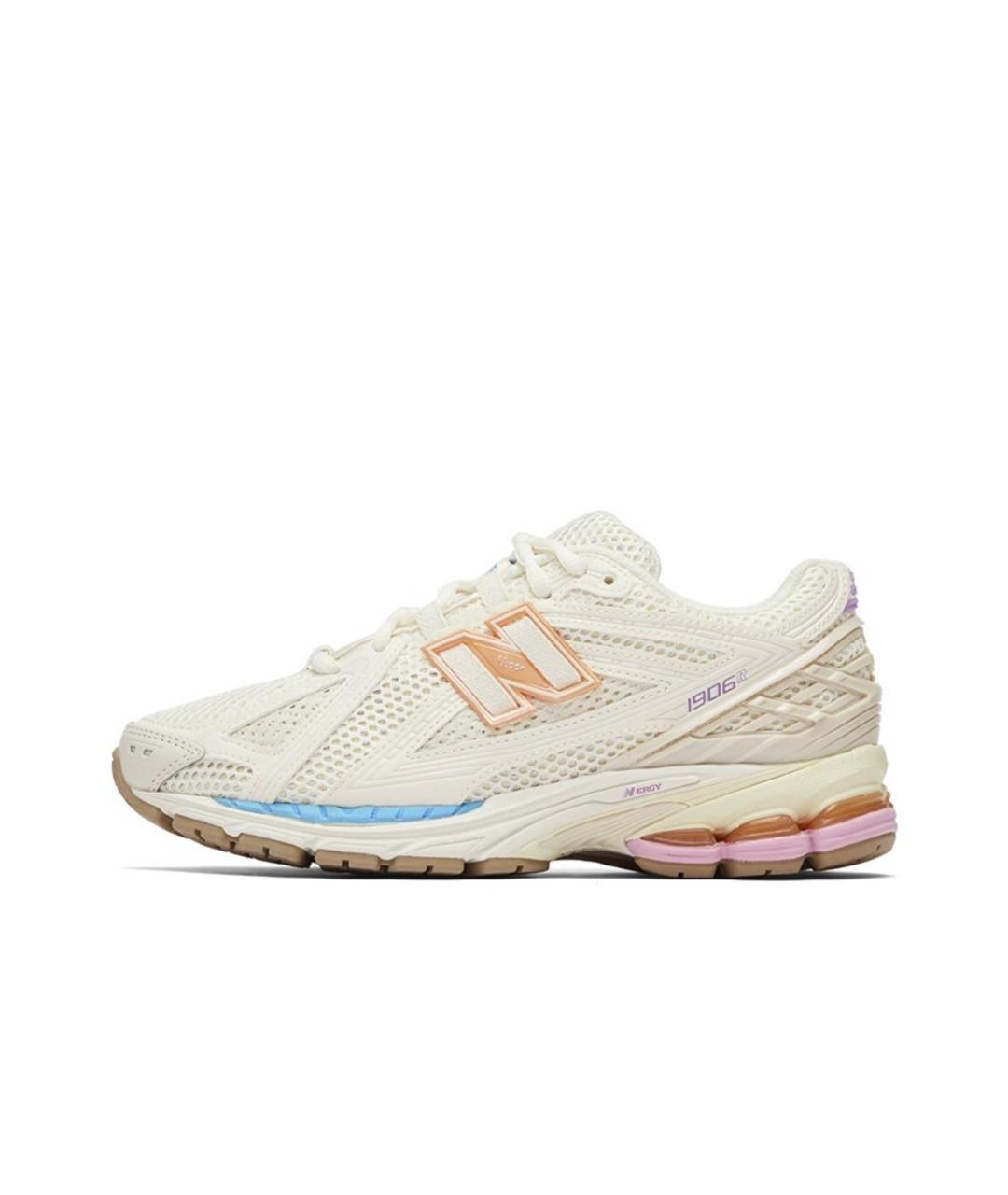NEW BALANCE Бежевые текстильные кроссовки, фото 2