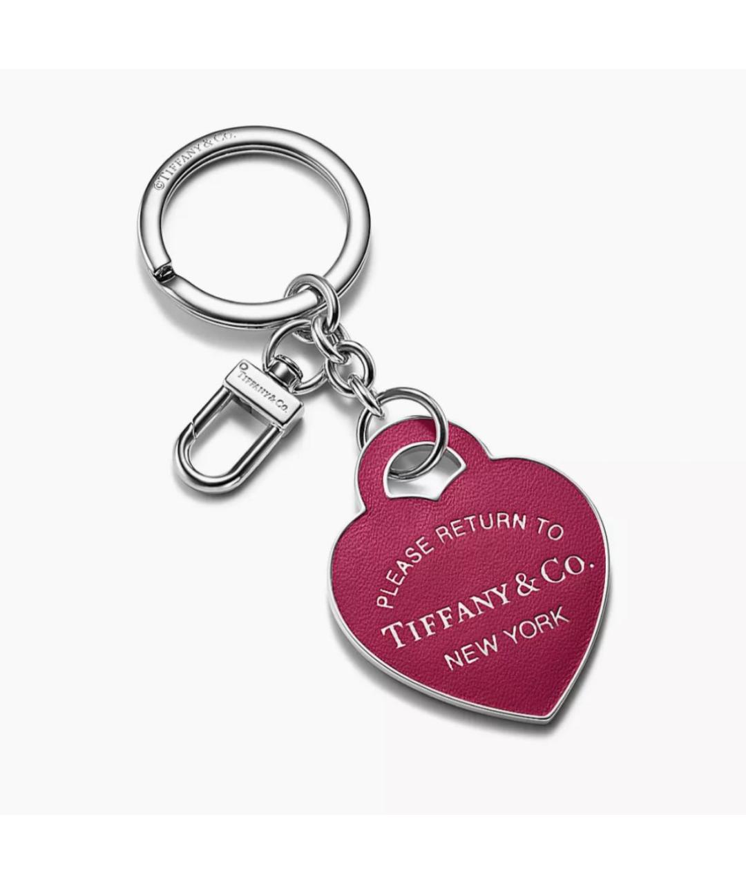 TIFFANY&CO Бордовый брелок, фото 5