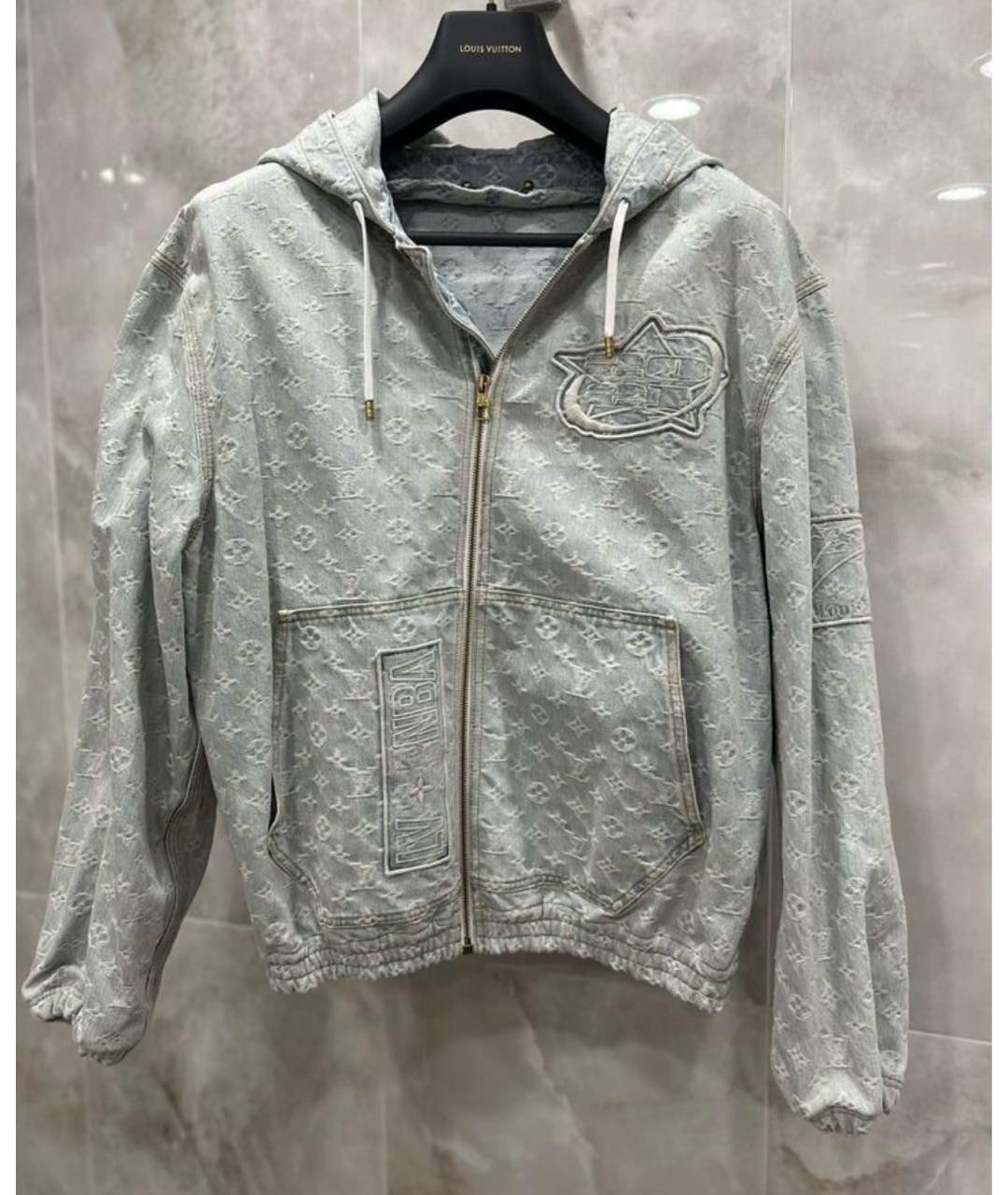 LOUIS VUITTON Синяя деним куртка, фото 9