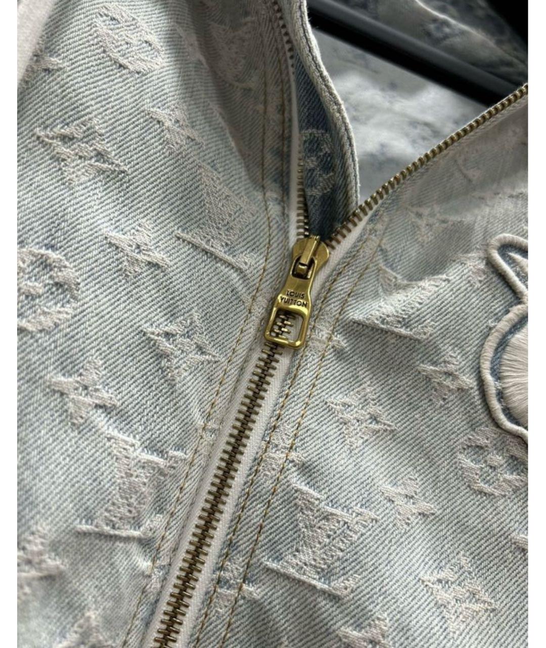 LOUIS VUITTON Синяя деним куртка, фото 5