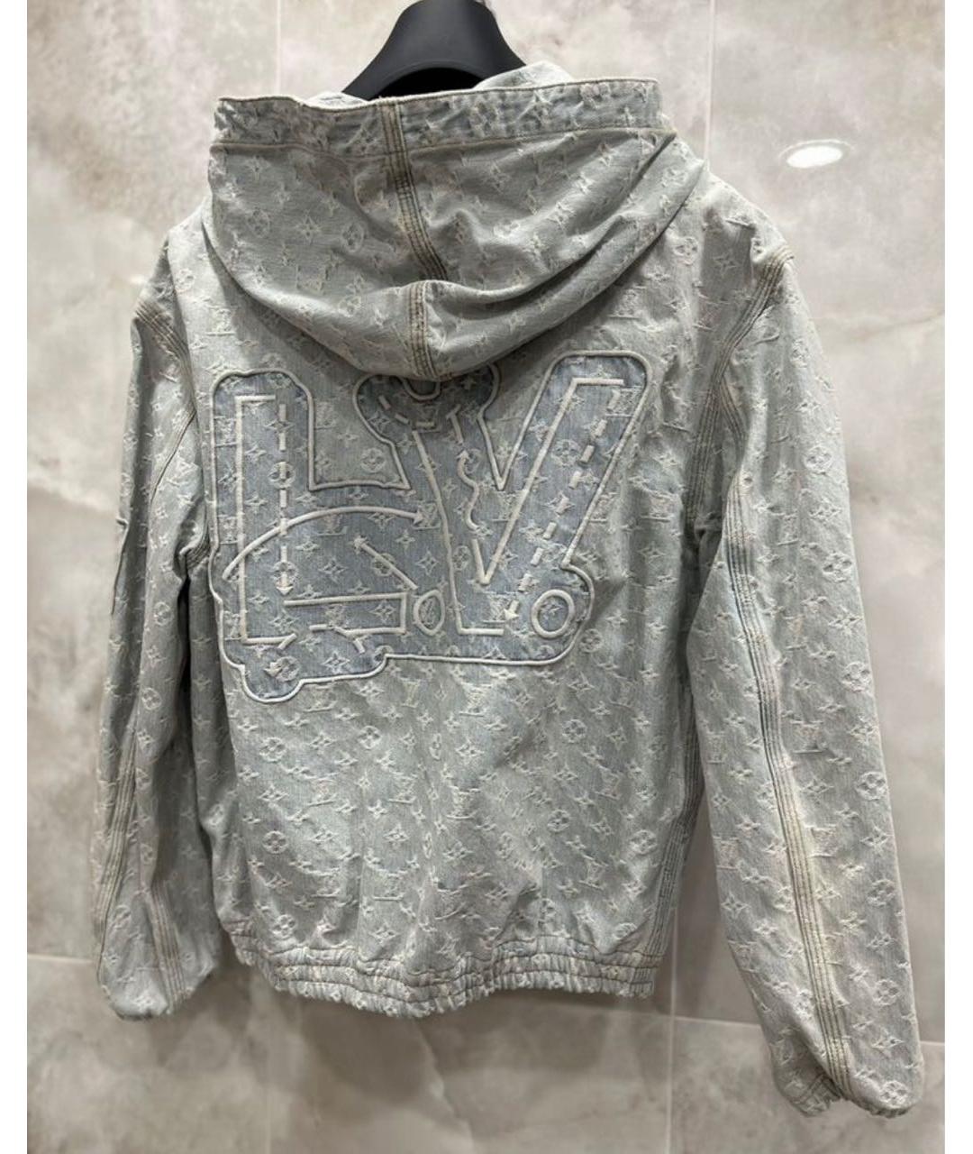 LOUIS VUITTON Синяя деним куртка, фото 7