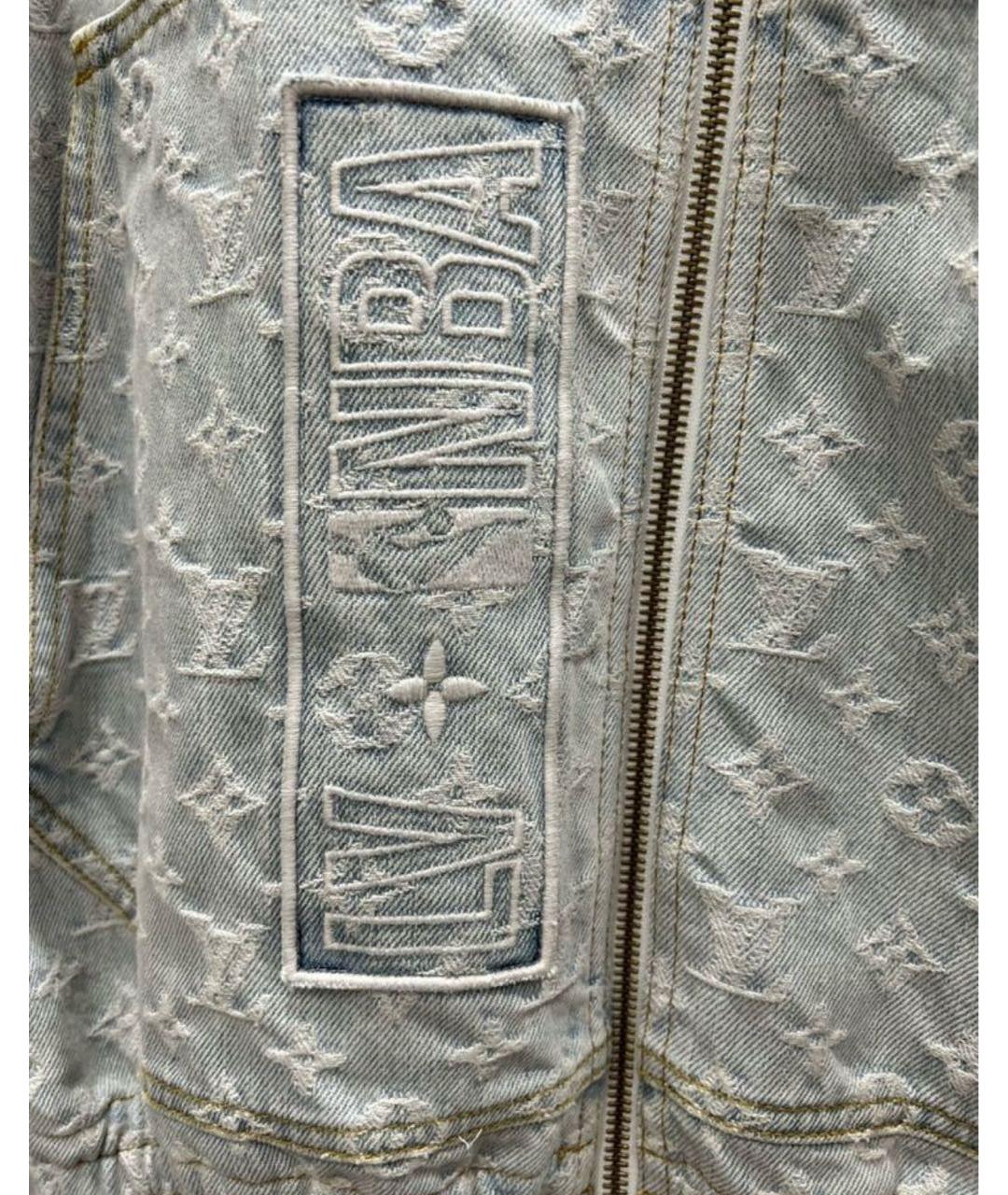 LOUIS VUITTON Синяя деним куртка, фото 3