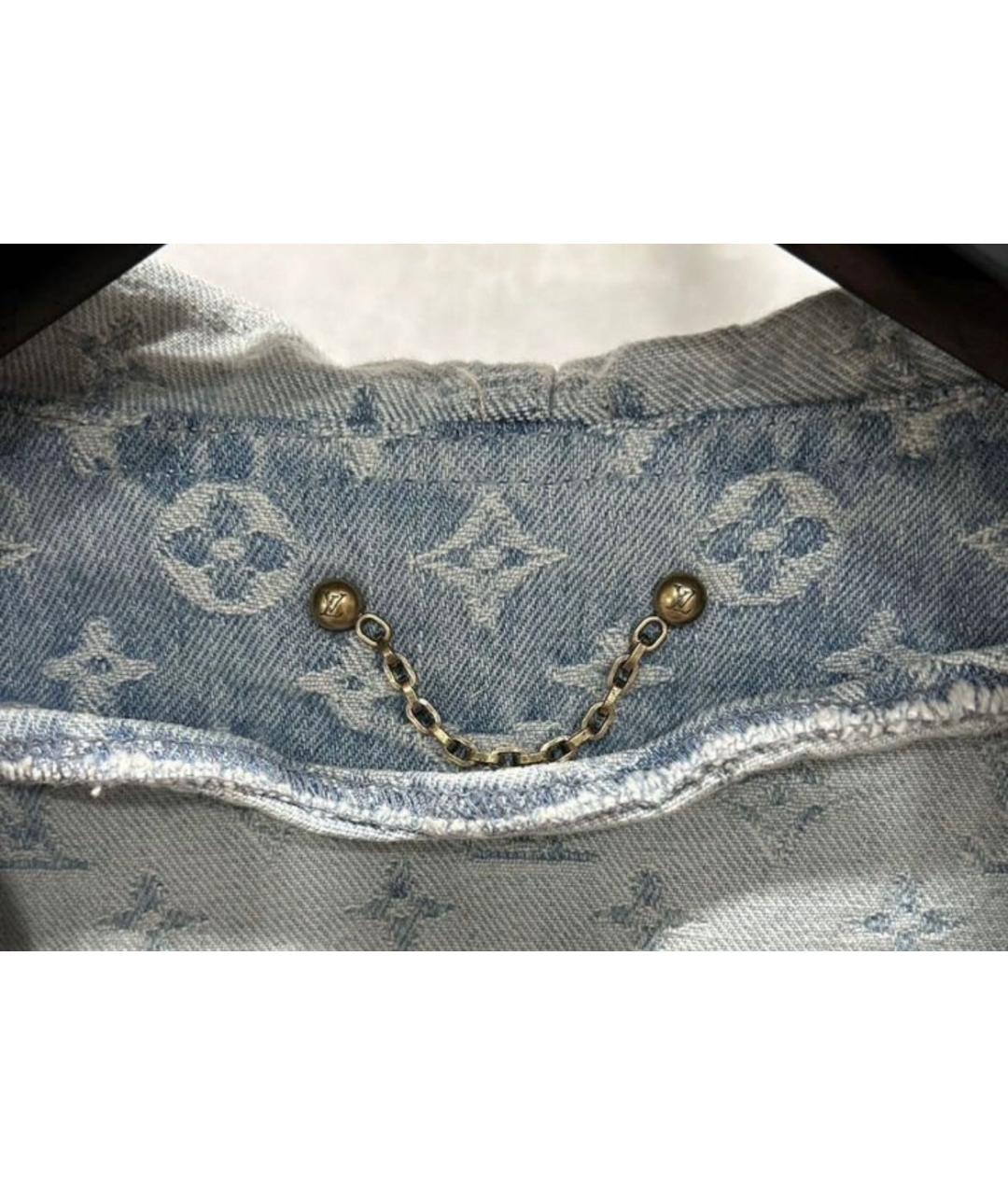 LOUIS VUITTON Синяя деним куртка, фото 6