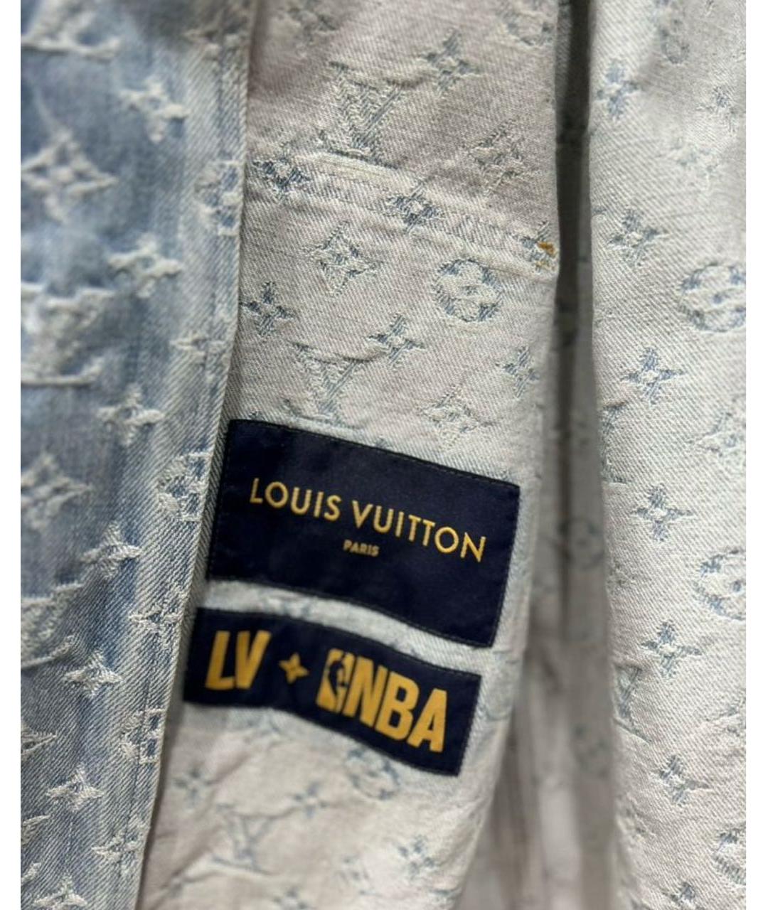 LOUIS VUITTON Синяя деним куртка, фото 8