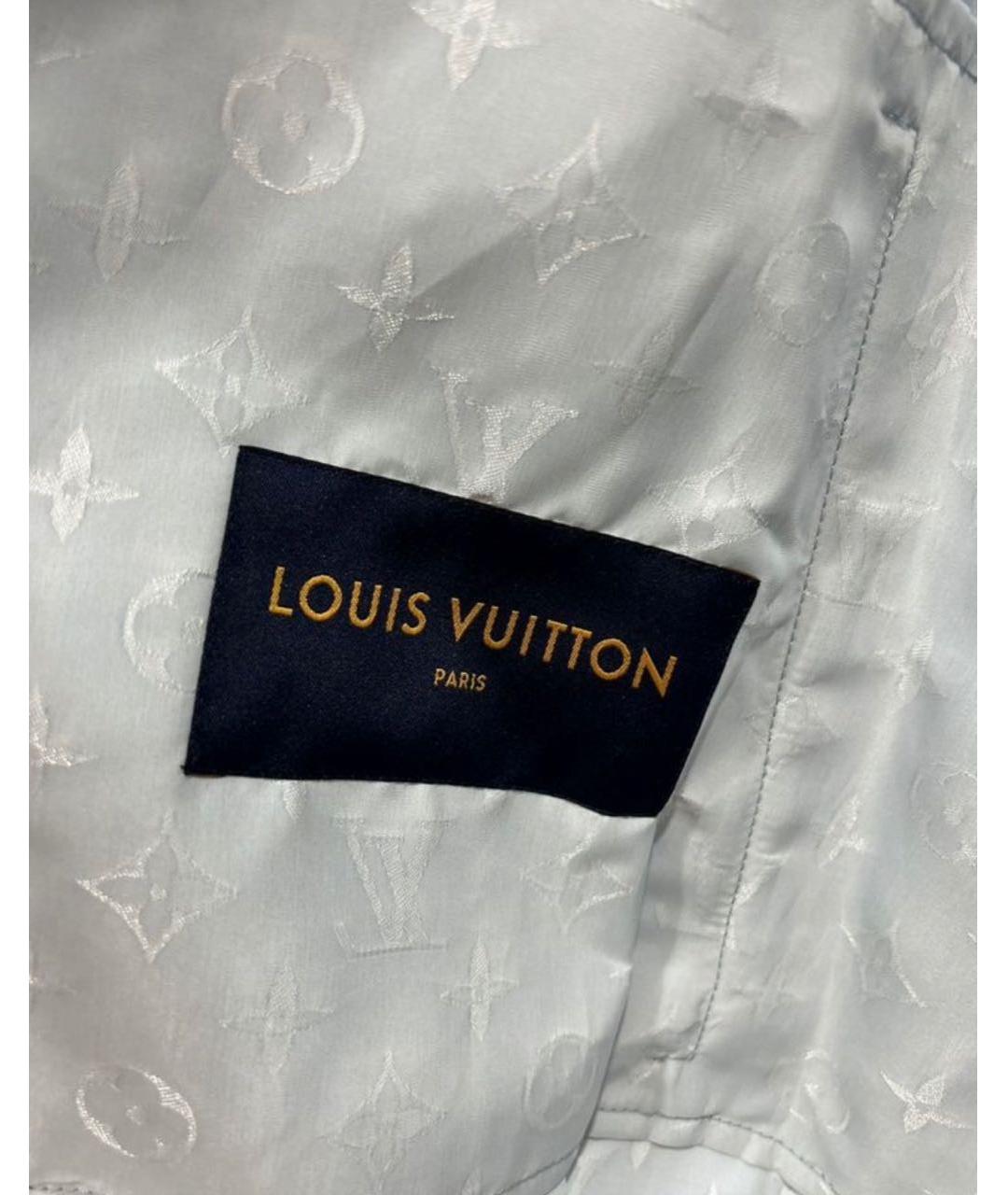 LOUIS VUITTON Голубая куртка, фото 4
