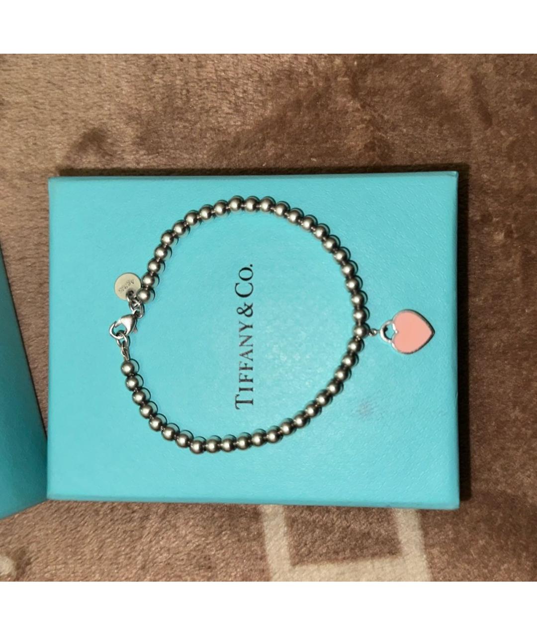 TIFFANY&CO Серебрянный серебряный браслет, фото 6