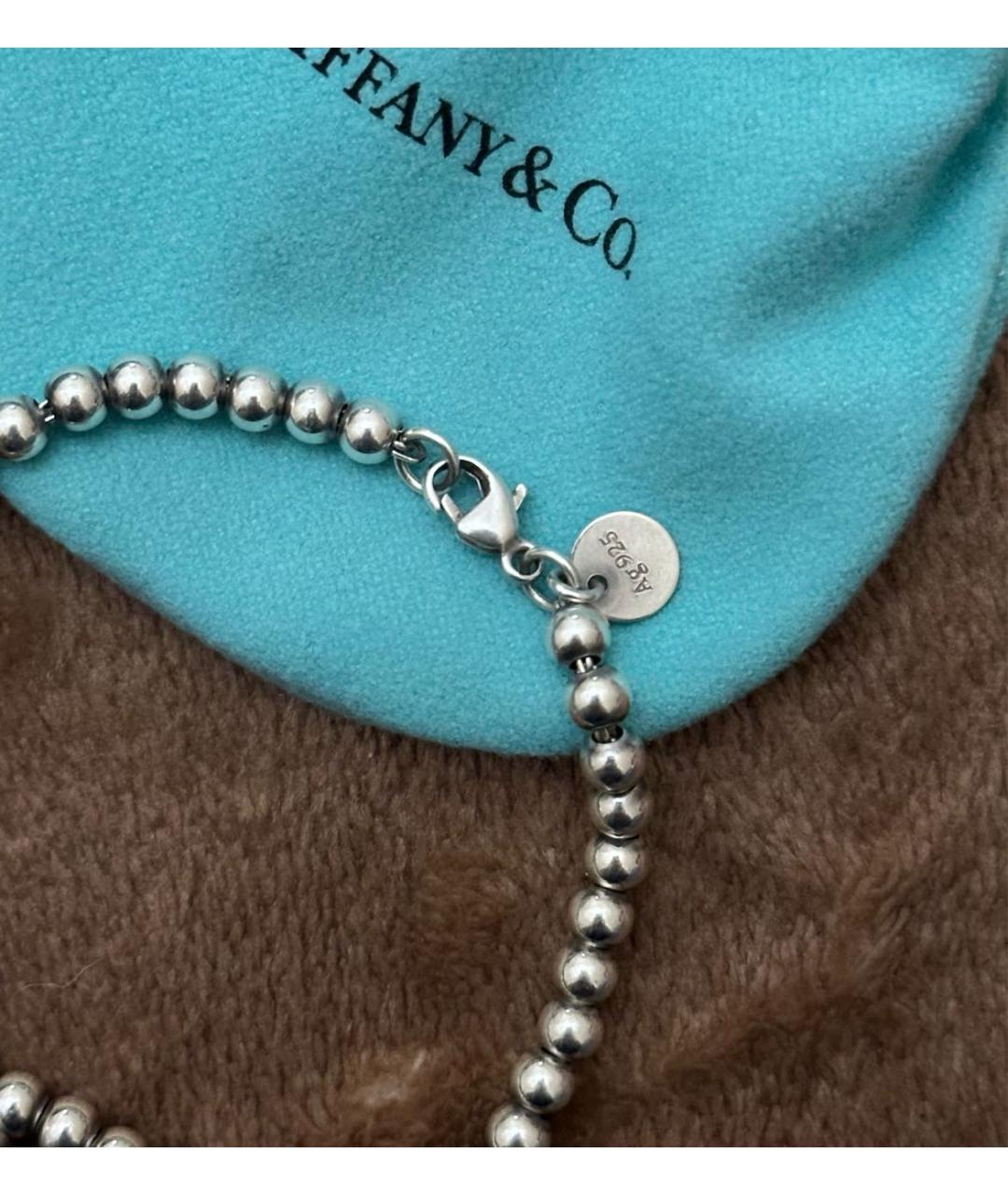 TIFFANY&CO Серебрянный серебряный браслет, фото 2