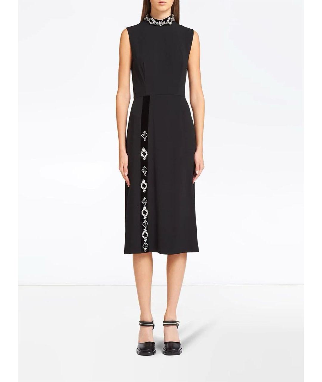 PRADA Черное вечернее платье, фото 3