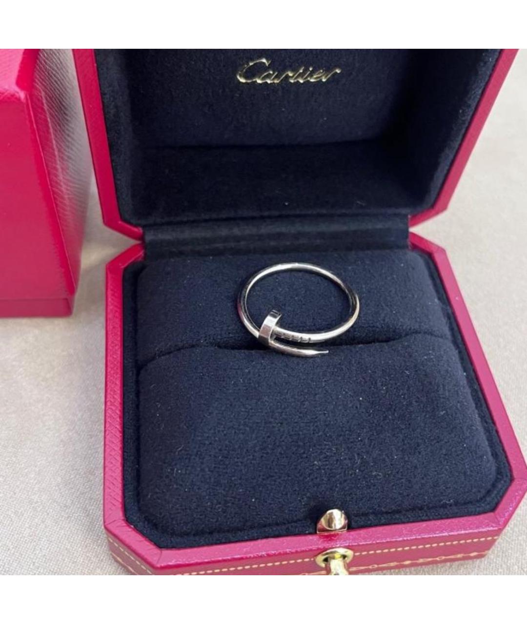 CARTIER Серебряное кольцо из белого золота, фото 4