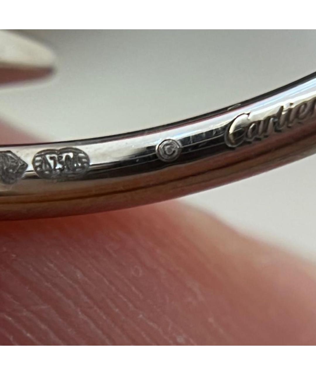 CARTIER Серебряное кольцо из белого золота, фото 6